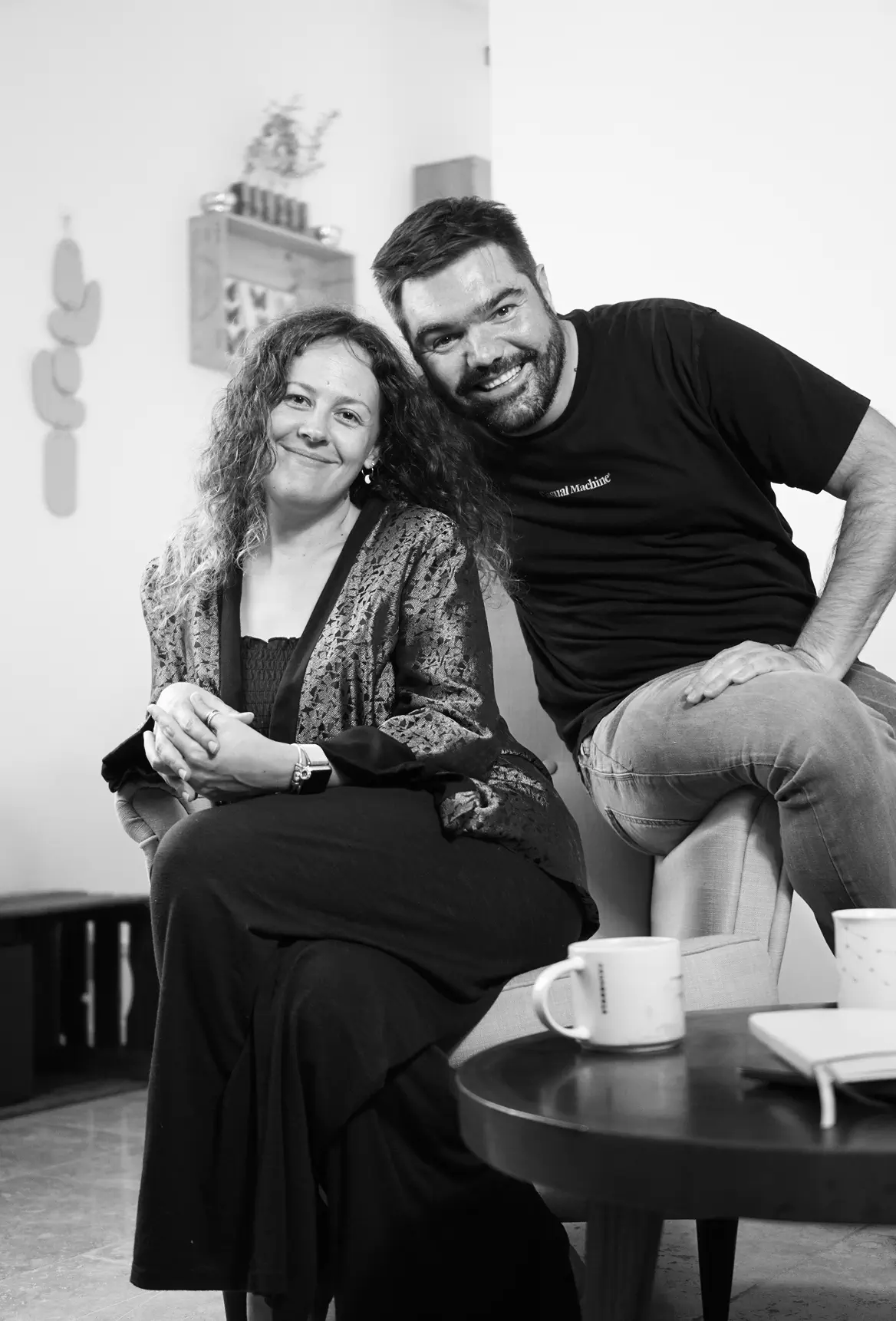 Julie et Julien, fondateurs de Double Quote